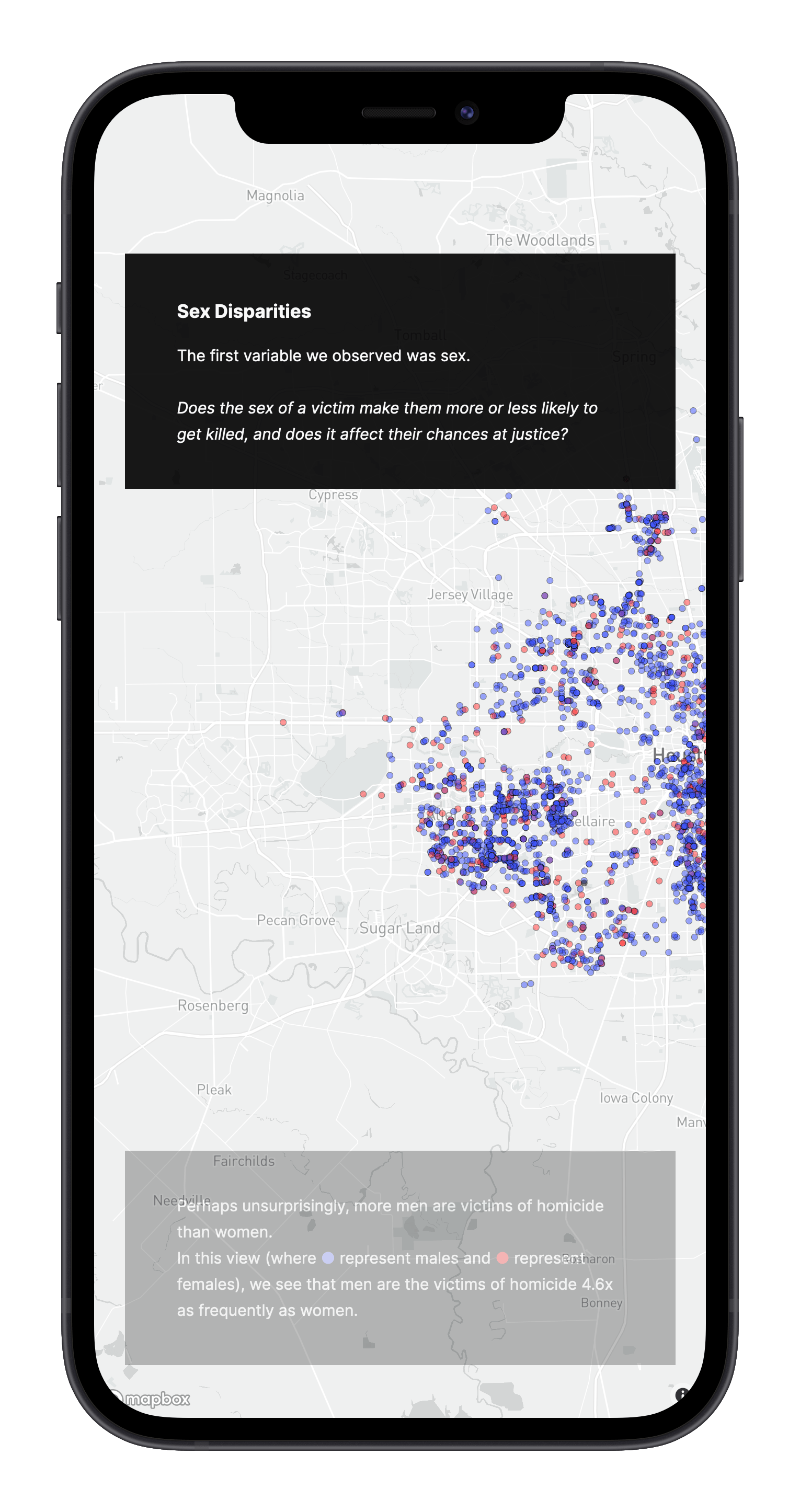 Project image for 'Mapping Houston Homicides'