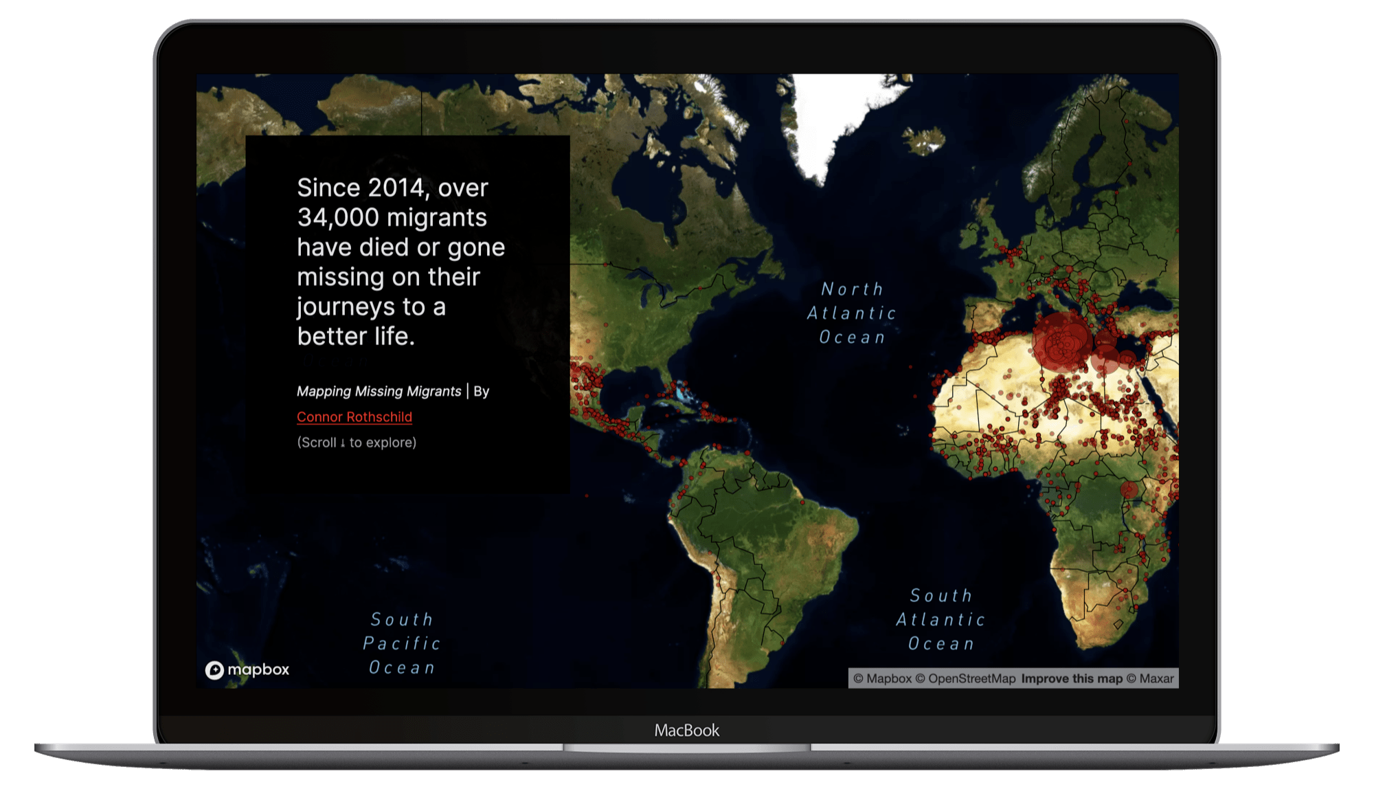 Project image for 'Mapping Missing Migrants'